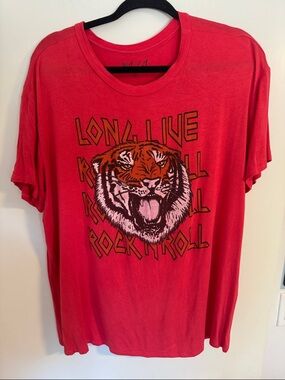 long live rock and roll shirt womens xl